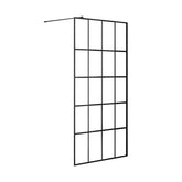 Paravan dus tip walk in Diplon BP5717, 90X200cm, Sticla clara securizata 8mm-Diplon